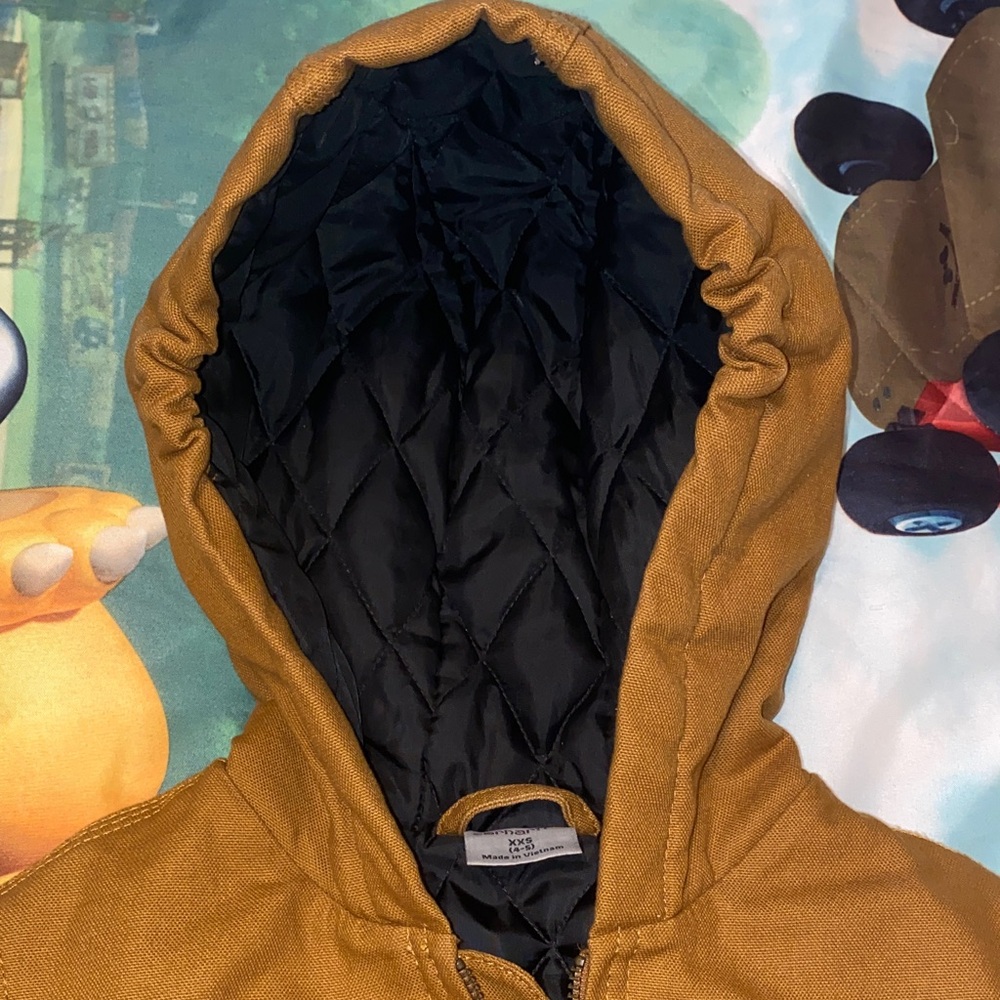 Carhartt Tan Pullover Hoodie - Picture 5 of 9